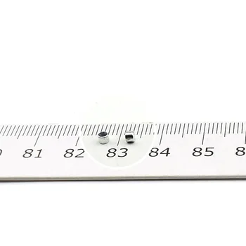 2,5 mm Majhna Okrogla Magnet Premerom 2,5 mm 0.5～15 mm Višina 0.1