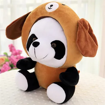 20/40 cm Kawaii Kitajski Zodiak Panda Plišastih Igrač Mehko Polnjene Živali Miško Goveda Pes Zajec Doll Lepe Božično Darilo za Otroke