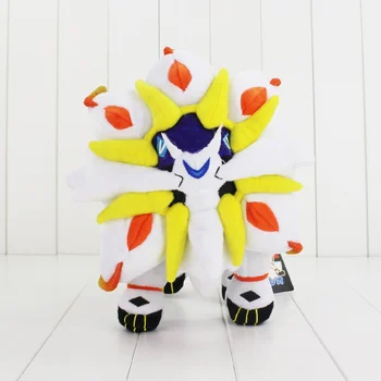 25 cm Anime hišni Ljubljenčki Plišastih Igrač Solgaleo Sonce Lev Cosmoem Polnjene Lutka Otrok Darilo