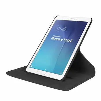 360 Rotacijski Primerih Pokrovček Za Samsung galaxy tab e 9.6 primeru SM-T560 T561 Kakovosti PU Usnje Stojalo Smart Tablet Primerih Kritje Luksuznih