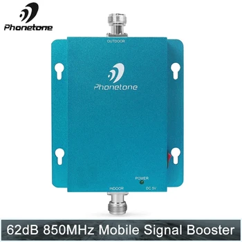 3G GSM 850MHz Repetidor Mobilnega Booster 850 Mobilni Telefon Signal Repetitorja Mini Velikosti 3G Signala Komunikacijski Ojačevalnik Pridobili 62db