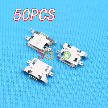 50pcs Micro USB B 5pin tip Ženski Konektor Za Mobilni Telefon Mikro USB Priključek Priključek 5 pin priključek za polnilnik (A-13)