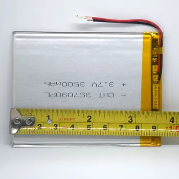 7 palčni tableta univerzalno baterijo 3,7 v 3500mAh litij-polimer Baterija za Digma Letalo 7556 3G +izvijač