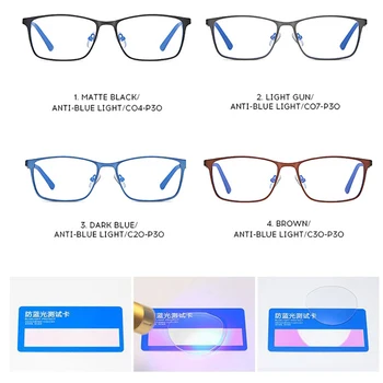 Anti Modri Žarki Očala Moški Ženske Gaming Računalnik Očala Goggle Blokira UV Sevanja-odporne Očala za Branje Očala UV400