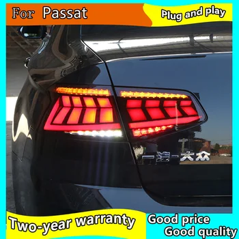 Avto Styling Rep Lučka primeru za VW Passat B8 Rep Luči 2017-2019 Passat B6 zadnje luči LED luč Rep Svetlobe LED Lučka Zadaj