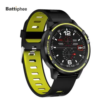Battiphee Microwear L8 Smartwatch Sports Monitor Modni Dizajn, Zaslon na Dotik, EKG+PPG IP68 Fitnes Socialnih Medijev Pritisni in Moški Ženske