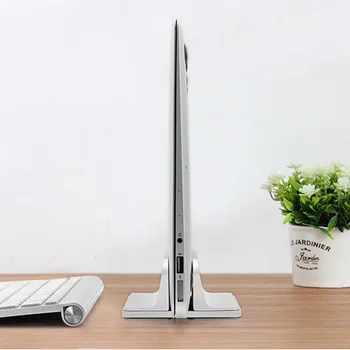 Besegad Nastavljiv Navpično Namizni Prenosni Nosilec Aluminijasto Stojalo, Nosilec za Apple MacBook Pro Mac Book Lenovo YOGA Zvezek
