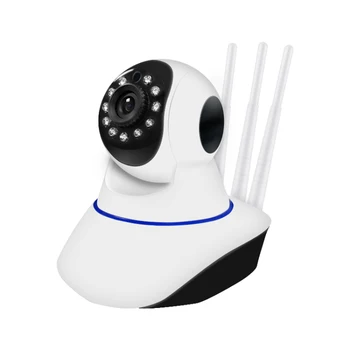 Brezžična IP Kamera 720P Home Security Notranji dvosmerni Audio Pan Nagib CCTV WiFi Kamera Baby Monitor Video