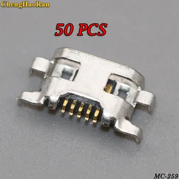 ChengHaoRan 50pcs Mikro USB Priključek Priključek za Port priključek za polnilnik za Motorola Moto G2 G+1 XT1068 XT1069 XT1063 XT1064 XT1072