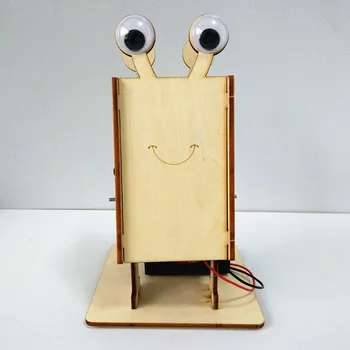 Happyxuan Otroci Robotika Izobraževalne DIY Sestavite Električni Robot Igrače Ples STEBLO Kompleti za znanstvene Poskuse Določa Šole Fizika