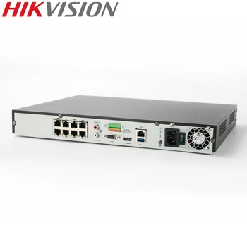 HIKVISION Vgrajeni Plug & Play 4K NVR DS-7608NI-I2/8P Mednarodna Različica Z 8 PoE Porti Podpira ONVIF Hik-Priklopite na Debelo