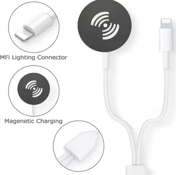 Kabel za Apple Watch Polnilnik baterij 3 v 1, USB QI Brezžično Polnjenje Postajo za iphone 12 11 max pro plus 10 9 8 7 6/iWatch 6 5 4 3 SE