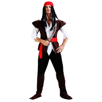 Kapitan piratov s karibov pirat jack sparrow ženska odraslih cosplay ženski moški halloween kostumi za ženske seksi plus velikost