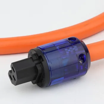 Linn K-800 5N OCC Čistega Bakra Evropski standard Napajalni kabel z P037E C037 priključki Napajanje Omrežno napajanje Napajalni Kabel HI-fi Avdiofile