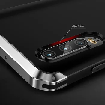 Luksuzni Primeru Telefon Za Huawei P30 Pro Trde Plastike Oklep Shockproof Kovinski Okvir Hibridni Kritje Za huawei p30 Primerih 360 Polno Lupini