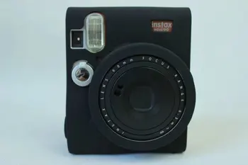 Mehke Silikonske Gume Primeru Vrečko Za Fujifilm Instax Mini 90 mini90 Kamere Zaščitni Telo Pokrov