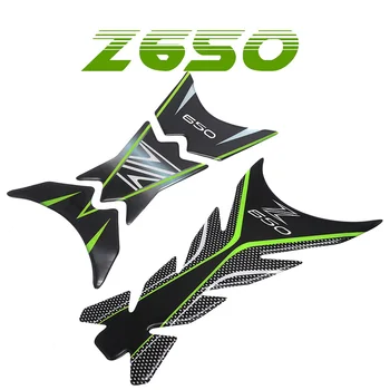 Moto Nalepke Z650 Plinski Rezervoar za Gorivo Pad Zaščitnik Ribje Kosti 3D avto Nalepke, Odsevni Visoke Kakovosti Za Kawasaki Z650 Z 650