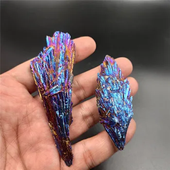 Naravne barve črni turmalin Kamna Stroji in modro turmalin quartz Crystal Grozdov mineralnih vzorec Zdravljenja