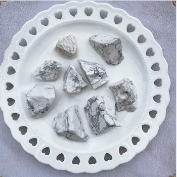 Naravni Kamen Kristalno Mineralnih Belo Turkizen Kamen Doma Dekoracijo DIY Materiala Obrti Zdravljenje Crystal