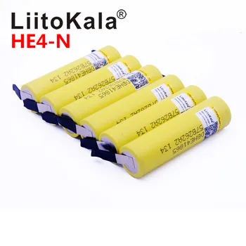 Nov original HE4-N 18650 polnilna litij-ionska baterija 3,6 V 2500 mAh baterija 20A35A praznjenje + DIY niklja