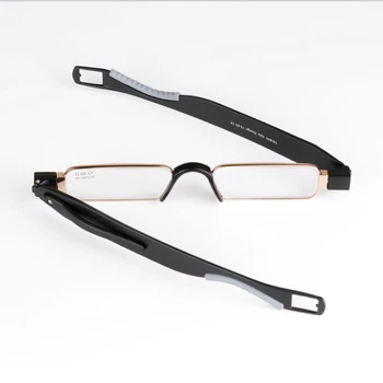 Novi mini TR90 zložljiva Obravnavi Očala ženske prenosne s 360 rotacijski pero kavljem obravnavi očala Presbyopic Očala z vrečko