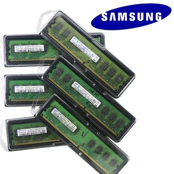 Samsung Namizni RAČUNALNIK Pomnilnika RAM Memoria Modul DDR2 800 667Mhz PC2-5300 DDR3 1333 1600Mhz 1 GB 2 GB 4 GB (2PCS*2 GB) PC3 10600 12800
