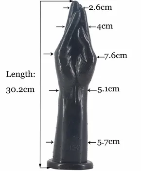 Seks izdelkov fisting analni dildo priključite sesalno velik roko, Analni polnjene butt plug velik penis pest masturbirajo, sex igrače ženske moški