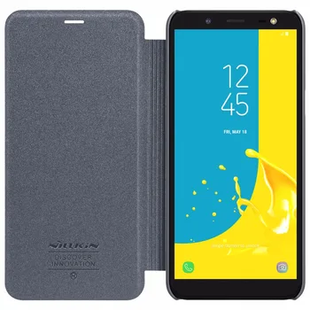 Telefon Primeru za Samsung Galaxy J6 2018 NILLKIN Iskrico PU usnje primeru pokrovček Primeru z Retailed Paket