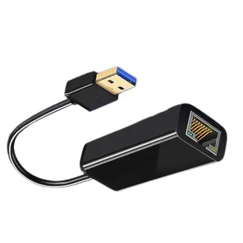 USB 3.0 Ethernet Adapter USB mrežno Kartico za RJ45 1000Mbps Lan RTL8153 za Win7/Win8/Win10 Za Prenosni računalnik Macbook Ethernet, USB