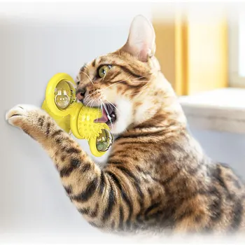 Vetrnica mačka igrača Gramofon Dražila Interaktivni mačka igrače interaktivne z Catnip Mačka Praskanje Žgečkanja Pet žogo igrače Mačka Dobave