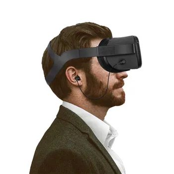 VR V uho Čepkov Žične Slušalke za Oculus Prizadevanju VR Slušalke Pribor Žično Avdio Igra Slušalke Levo Desno Ločitev