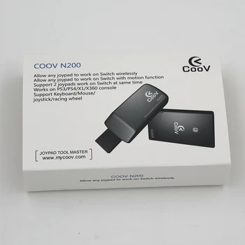 Za Coov N200 USB Brezžični Krmilnik Pretvornik Napajalnik za PS3/PS4/XboxOne/Xbox360 GamePad Palčko, da Nintend Stikalo
