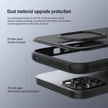Za iPhone 12 Pro Max Primeru NILLKIN Super Motnega Shield Pro PC Težko za iPhone 12 Mini Hrbtni Pokrovček Ohišja