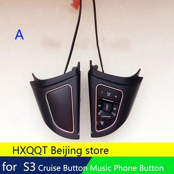 Za SEMENA S3 2016 volan Gumbi Bluetooth Telefon Cruise Control gumb za Daljinsko upravljanje levi gumb glasbe