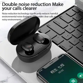 Za Xiaomi Redmi Airdots A6S PRO TWS Bluetooth Slušalke Brezžične Slušalke Stereo Čepkov mikrofon s polnjenjem polje pk air2s