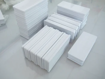 10PCS 160x65x30mm bele barve pločevinke za shranjevanje darilo polje piškotek tin škatle ličila polje zabojnik kovinski baterije škatla za shranjevanje za igrače
