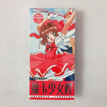 180pcs/Set Anime Cardcaptor Sakura Papir, Razglednice/voščilnico/Sporočilo za Kartico/Božič in Novo Leto, darila