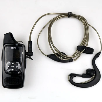 2PCS HONGFENG 3A MINI walkie talkies uhf 400-470mhz Prenosne radijske postaje Dual Band Ham Radio comunicador slušalke walkie talkie
