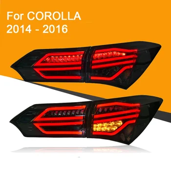 LED Rep lučka za Toyota Corolla 2016 Levi in Desni strani LED Rep Luč Svetlobe Povratne Lučka