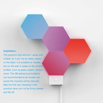 LifeSmart Cololight Plus Smart LED Luči Plošče DIY Quantum Svetlobe 16 Milijonov RGB Barve Deluje z Apple HomeKit Google Alexa