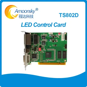 Linsn TS802D led zaslon za pošiljanje card full color led zaslon pošiljanje kartice linsn TS802 zamenjajte TS801 TS801d