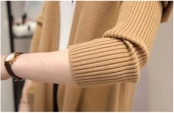 Mid-dolžina Jopico Pulover Ženske Dolgimi rokavi Jakno Jeseni, Pozimi 2020 Žensk barva Velikosti Jopico Puloverji A342