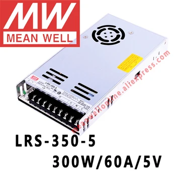 Pomeni Tudi LRS-350-5 meanwell 5V/60A/300W DC Enojni Izhod Stikalni napajalnik spletne trgovine
