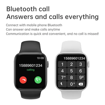 T800 Smartwatch 2020 Moški Ženske Serije 6 44/42mm 1.72 palčni HD Zaslon, Bluetooth Klic po Meri Izbiranje Pametno Gledati Android, IOS PK W26 W56