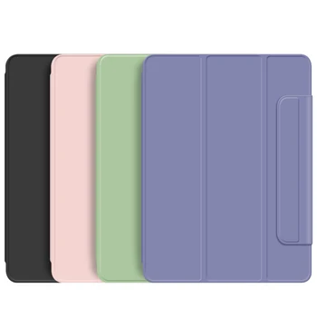 Za iPad Pro 11 inch 2020 primeru Smart cover Tri-krat magnet Back protector Sponke sponka Za iPad Zraka 4 za 10,9-palčni 2020 A2324 A2325